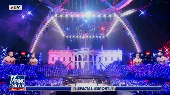 但白大拿当, UFC尚未